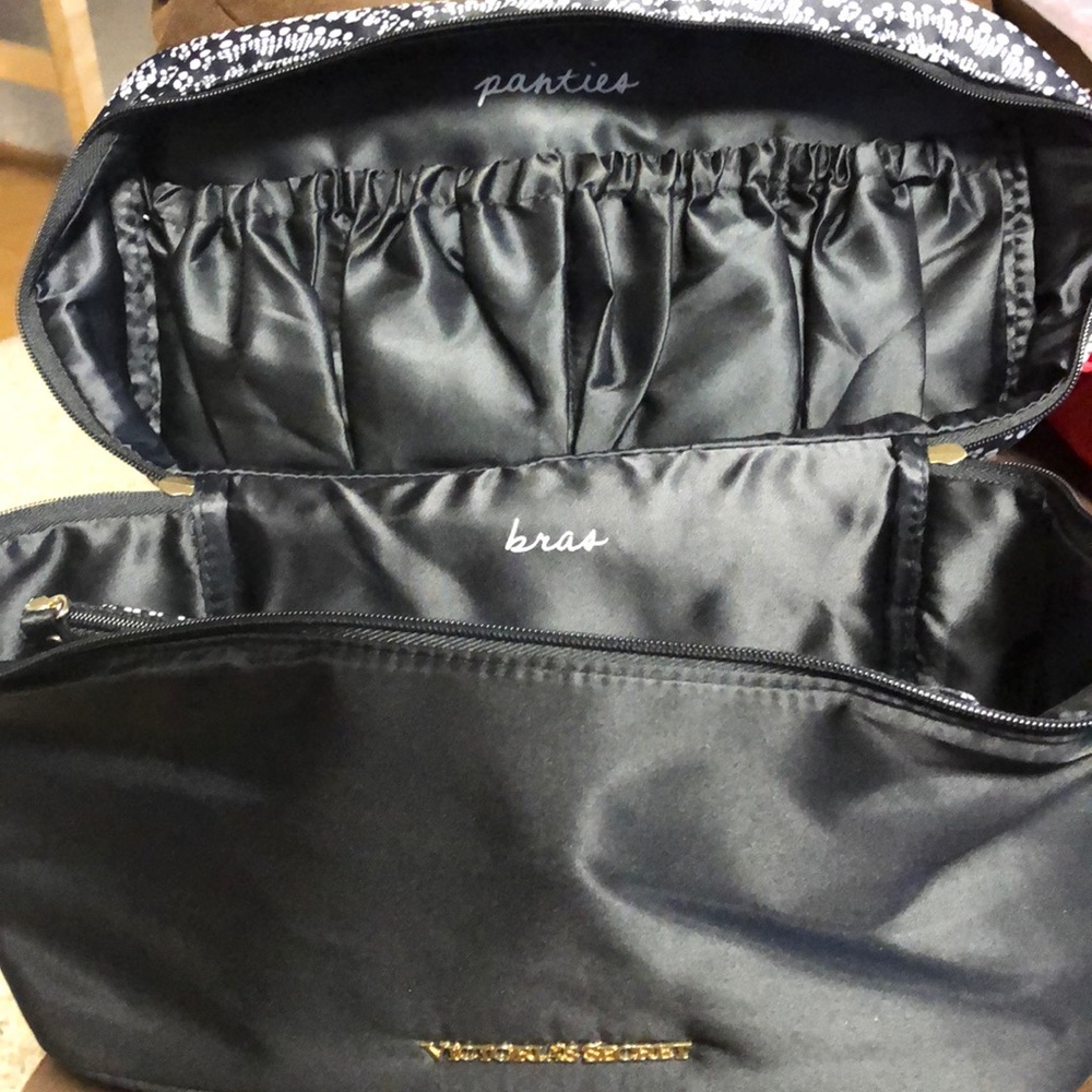 Victoria’s Secret travel bag for under garments.